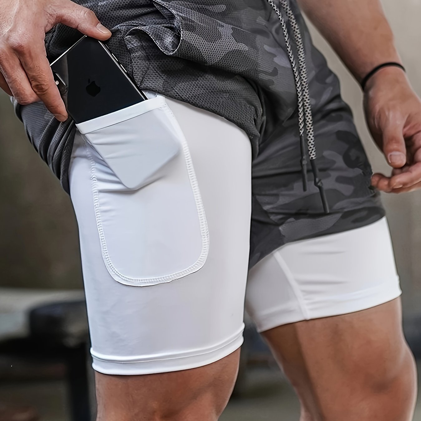 Camouflage Sports Shorts – Men's Loose & Comfortable Summer Wea